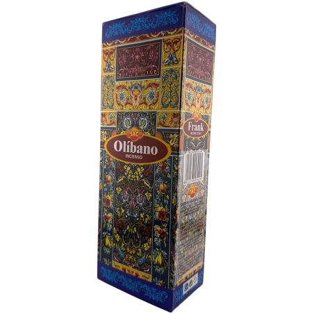 Incienso SAC Olíbano - Frankincense - Caja de 6 paquetes hexagonales de 20 barritas 120 barritas de incienso
