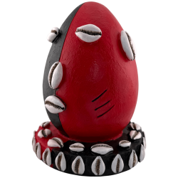 Figura Resina Cap Eleggua 22cm