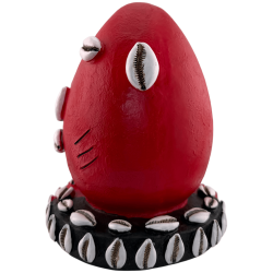 Eleggua Huvud Resinfigur 22cm