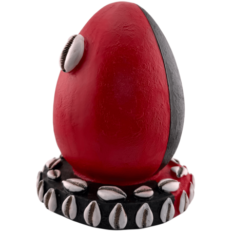 Eleggua Hoofd Harsbeeldje 22 cm