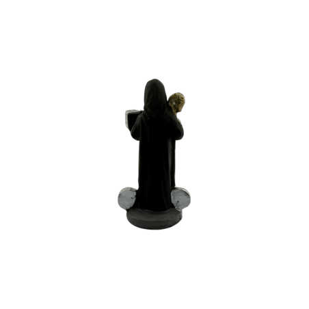 Figura Resina San Benito 5cm en lata
