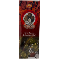 SAC Kokos-Kaneel Wierook - Doos met 6 zeshoekige verpakkingen van elk 20 stokjes, 120 wierookstokjes in totaal