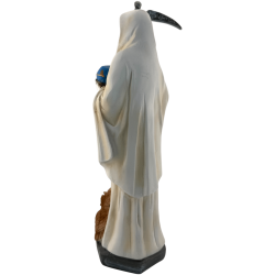 Figura Resina Santa Muerte 30cm Blanca