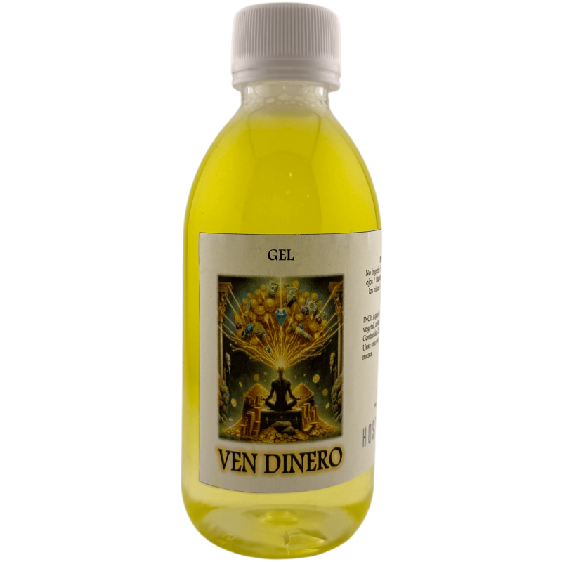 Gel de Banho Come Money - Gel Esotérico 250ml.-GEL DE BANHO ESOTÉRICO-HOSTENATURA