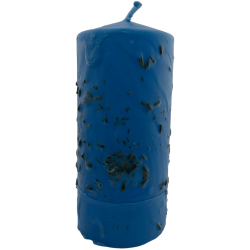 Bougie de santé aux herbes - Bougie ésotérique 14x6cm - Guérison