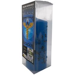 Kräuterkerze – Esoterische Kerze 14 x 6 cm – Heilend