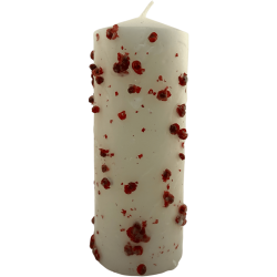 Flying Pepper Herbal Candle - Esoteric Candle 14x6cm - Ward off negative energies or bad company