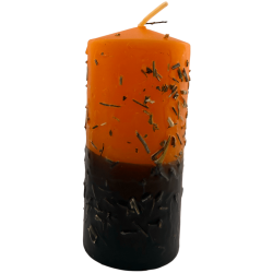 Velón Herboreo Rompe Bloqueos - Velón Esotérico 14x6cm - Eliminar obstáculos físicos y energéticos