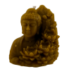 Honig-Buddha-Kerze mit...
