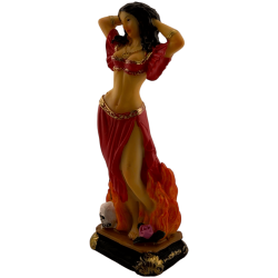 Pomba Gira Resinfigur 14cm.