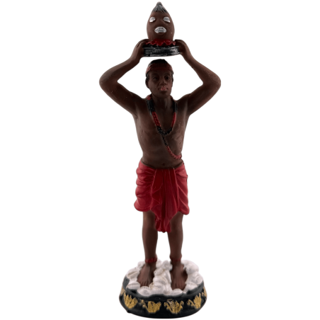 Figura Resina Eleggua 15cm.
