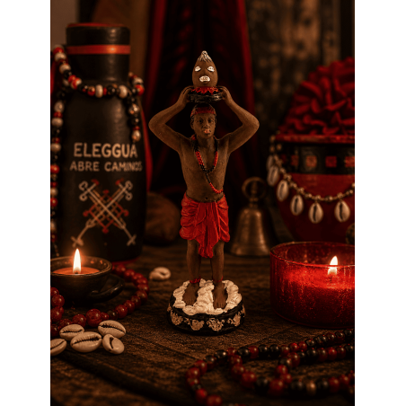 Eleggua Harzfigur 15cm.