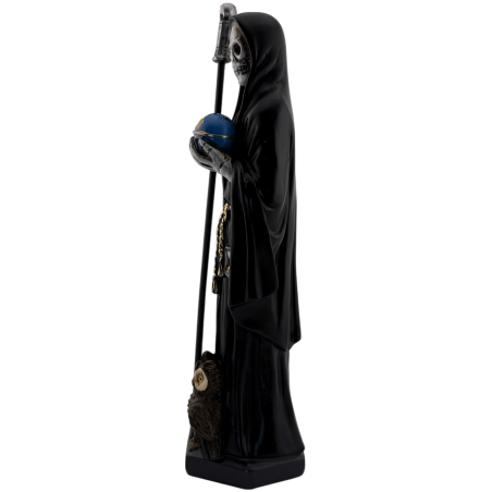 Figura Resina Santa Mort 20cm Negra