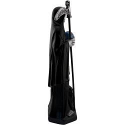 Hars Santa Muerte-figuur 20 cm zwart