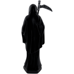 Harts Santa Muerte Figur 20cm Svart