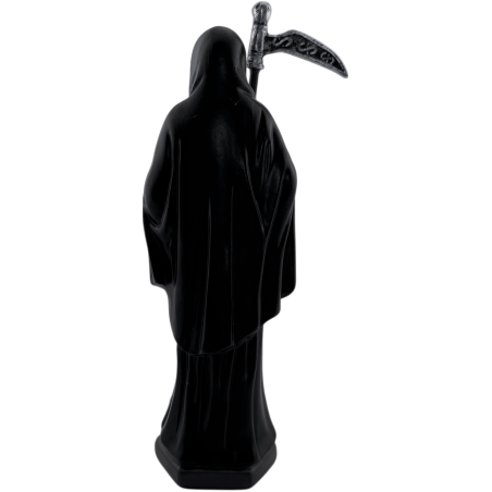 Figura Santa Muerte in resina 20 cm Nera