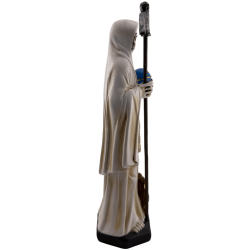 Figurka Santa Muerte z żywicy 20 cm biała