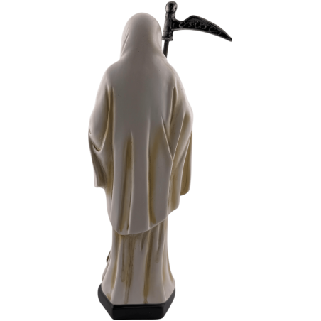 Resin Santa Muerte Figure 20cm White