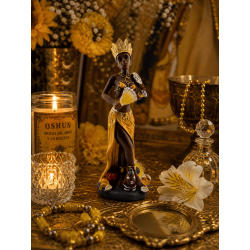 Oshun Resinfigur 15cm.