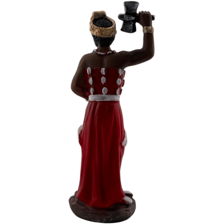 Statuetta di scimmia in resina, 15 cm.