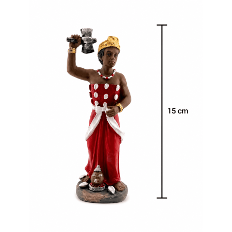 樹脂製猿の置物 15cm。