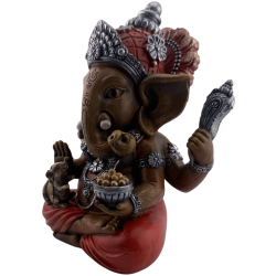 Ganesha Resin Figure 13.5x10x17cm