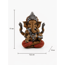 Ganesha Resin Figure 13.5x10x17cm