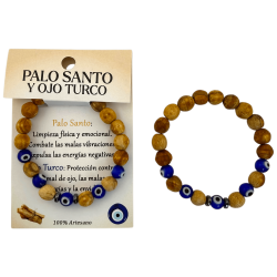 Armband met Palo Santo en...