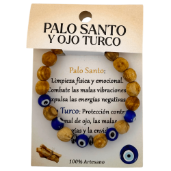 Palo Santo und Türkisches Augenarmband – Reinigung, Schutz vor dem bösen Blick und negativen Energien