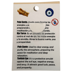 Palo Santo und Türkisches Augenarmband – Reinigung, Schutz vor dem bösen Blick und negativen Energien