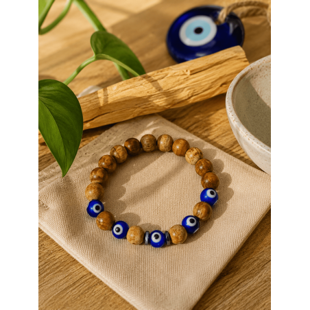Palo Santo und Türkisches Augenarmband – Reinigung, Schutz vor dem bösen Blick und negativen Energien