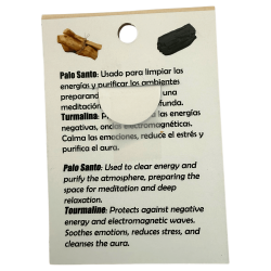 Palo Santo and Tourmaline Bracelet 8mm (Triple Tourmaline) - Cleansing and Protection against negative energies