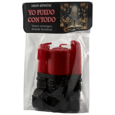 Special Esoteric Candle "I Can Do Anything" 14x6cm - Defeats enemies, provides strength...