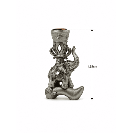Elefantljusstake 0.55x0.75x1.35 cm