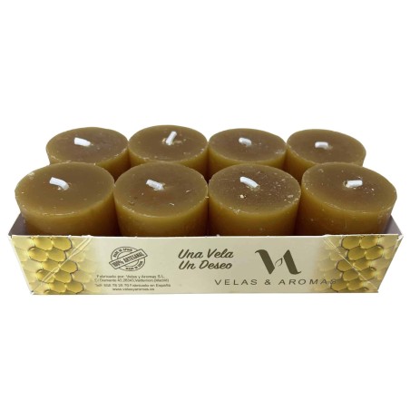 エソテリックハニーキャンドル 8個入りパック 3.8x3.5cm - キャンドル＆アロマ
