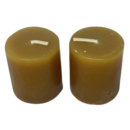 Confezione da 8 candele esoteriche al miele 3,8x3,5 cm - Candele e aromi