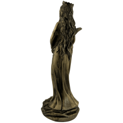 Figura Resina Diosa de la Fortuna 20cm base redonda