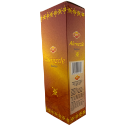 Incienso SAC Almizcle - Caja de 6 paquetes hexagonales de 20 barritas 120 barritas de incienso
