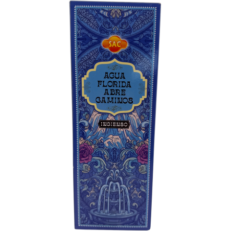 Encens SAC Florida Water ouvre des chemins - Boîte de 6 paquets hexagonaux de 20 bâtonnets chacun, soit 120 bâtonnets d'encens