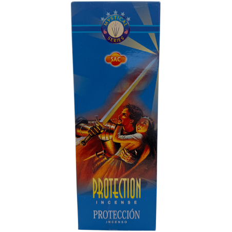 SACプロテクションインセンス - 六角形のパック6個入り（各パック20本入り）、合計120本