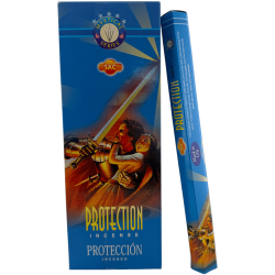 Incienso SAC Protección - Caja de 6 paquetes hexagonales de 20 barritas 120 barritas de incienso