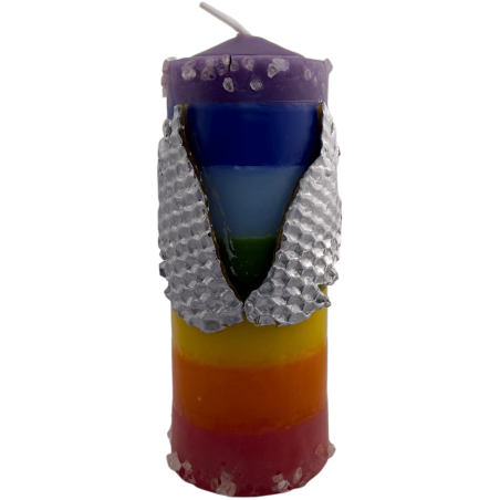 Special Consecrated Esoteric Candle 7 Archangels All Ends 14x6cm
