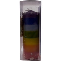 Specjalna świeca konsekrowana ezoteryczna 7 Archaniołów Wszystkie końce 14x6 cm