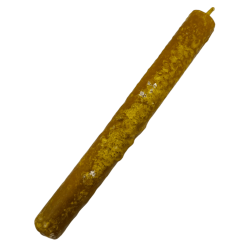 Lumânare cu miere și cascarilla cubaneză - ceară de albine 100% autentică - îndulcire, protecție, purificare și deschidere