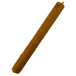 Honungsljus med Palo Santo - 100% äkta bivax - Attraherar positiva energier, djuprengöring, frid, välbefinnande