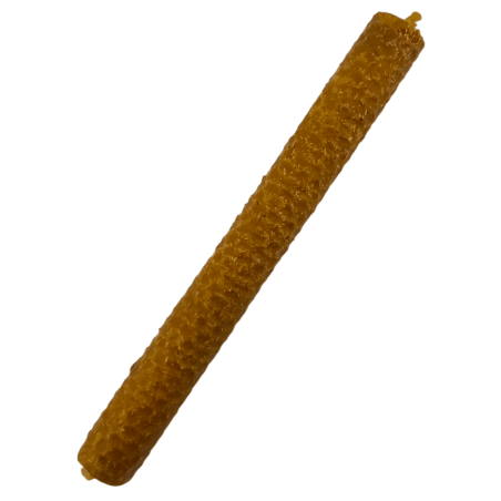 Bougie au miel et au Palo Santo - 100 % cire d'abeille véritable - Attire les énergies positives, purifie en profondeur, apporte
