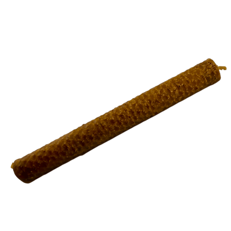 Bougie au miel et au Palo Santo - 100 % cire d'abeille véritable - Attire les énergies positives, purifie en profondeur, apporte