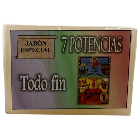 Jabón Esotérico 7 Potencias 120gr. - Todo fin