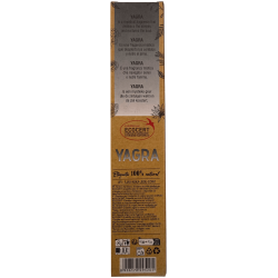 3-pack Yagra AROMA Nature Organic Incense - 8 pinnar, 1 timmes varaktighet