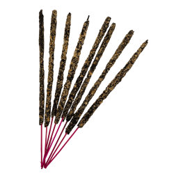Caixa Encens Orgànic Almizcle Blanco AROMA Nature - 12 capsetes de 8 barretes gruixudes